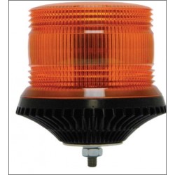 Girofar LED Galben cu lentile exterioare Fresnel si un singur punct de prindere Girofar LED Galben cu lentile exterioare Fresnel si un singur punct de prindere